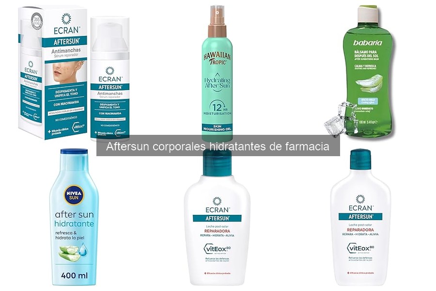After sun para restaurar la barrera cutánea | Guía de compra