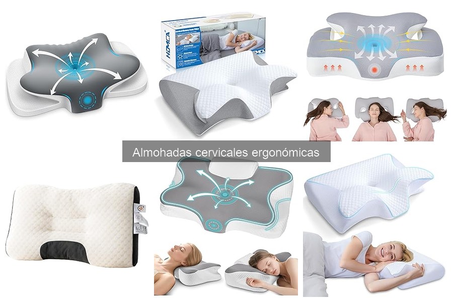 Almohadas cervicales ergonómicas para viajes: comodidad asegurada