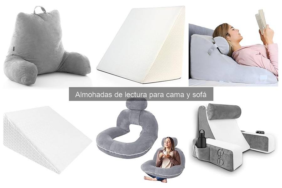 Almohadas de lectura: características y beneficios