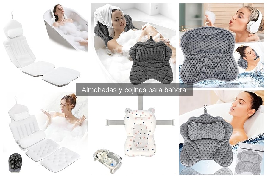 Almohadas para bañera: Alivio de dolores musculares