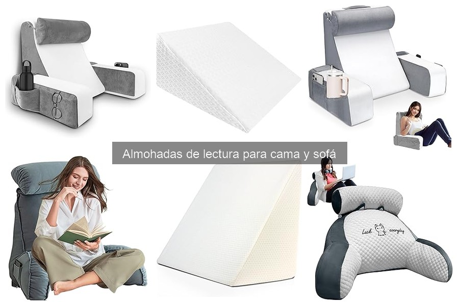 Alternativas a almohadas de lectura: opciones cómodas