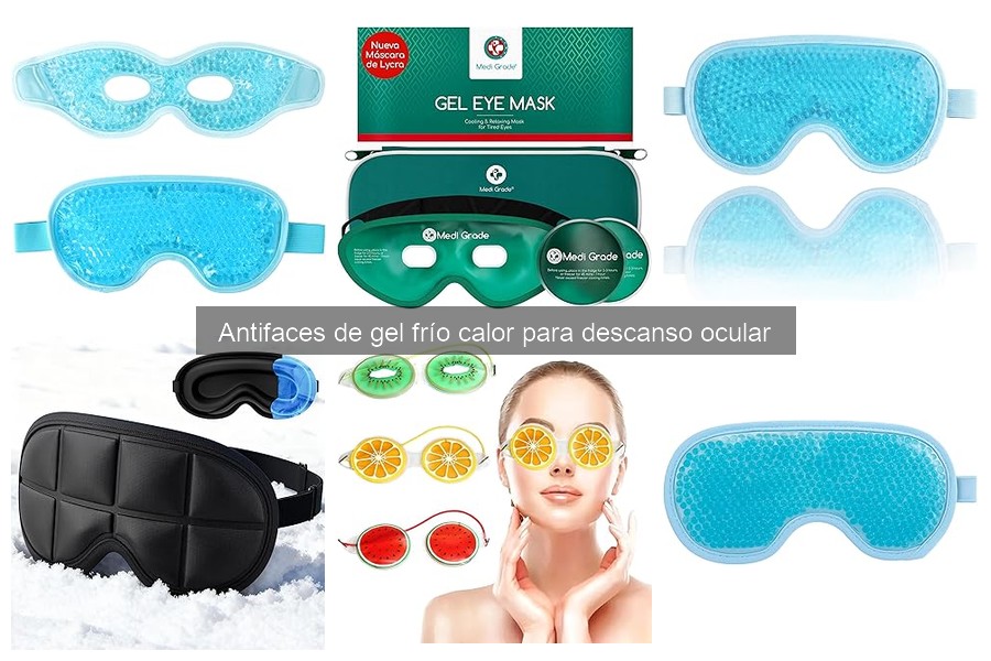 Alternativas a Antifaces de Gel Frío Calor para Alivio Ocular