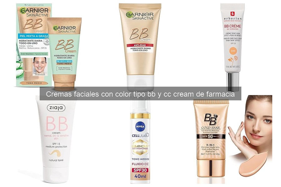 Alternativas a BB y CC Creams para Imperfecciones