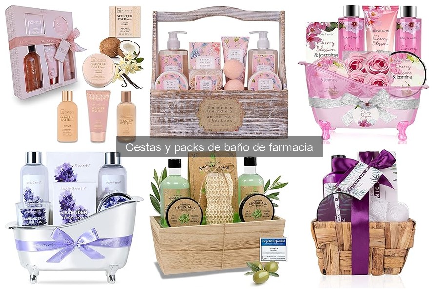 Alternativas a cestas y packs de baño de farmacia
