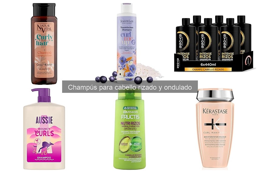 Alternativas a champús convencionales para cabello rizado