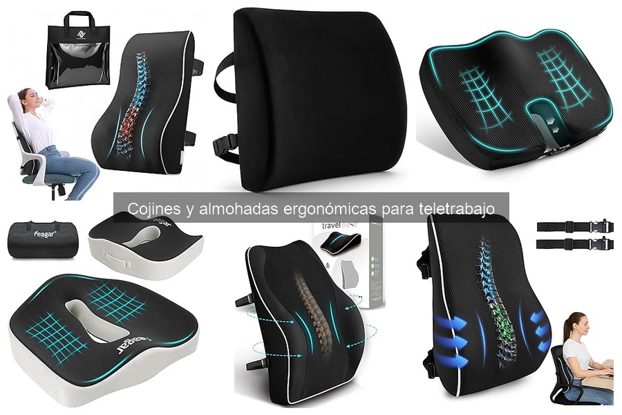 Alternativas a cojines ergonómicos para mejorar la postura