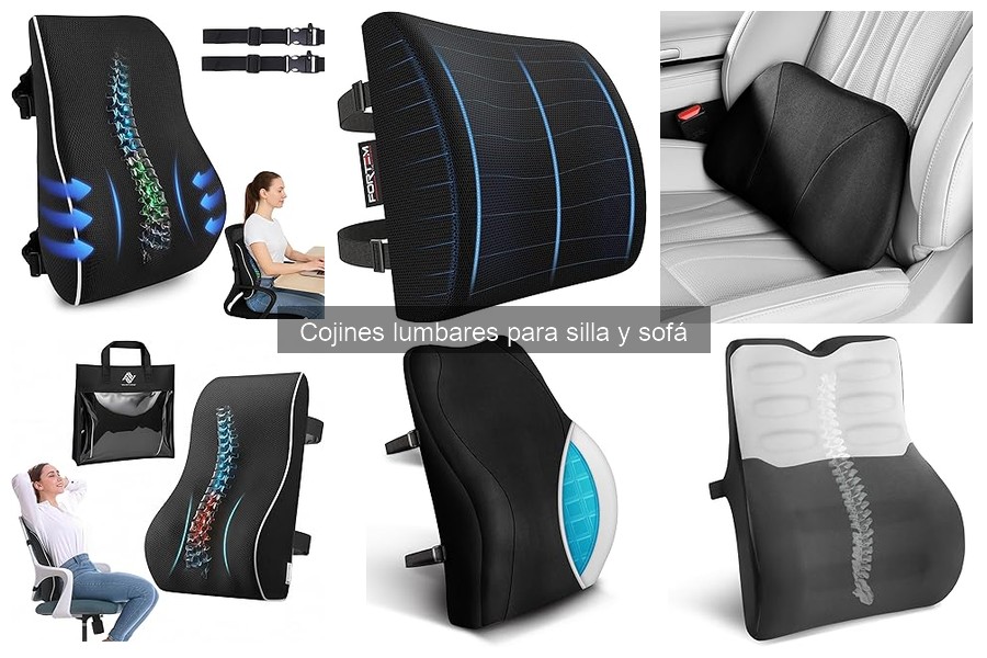 Alternativas a cojines lumbares para aliviar el dolor de espalda