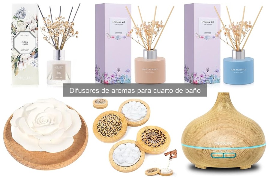 Alternativas a Difusores de Aromas para Baño