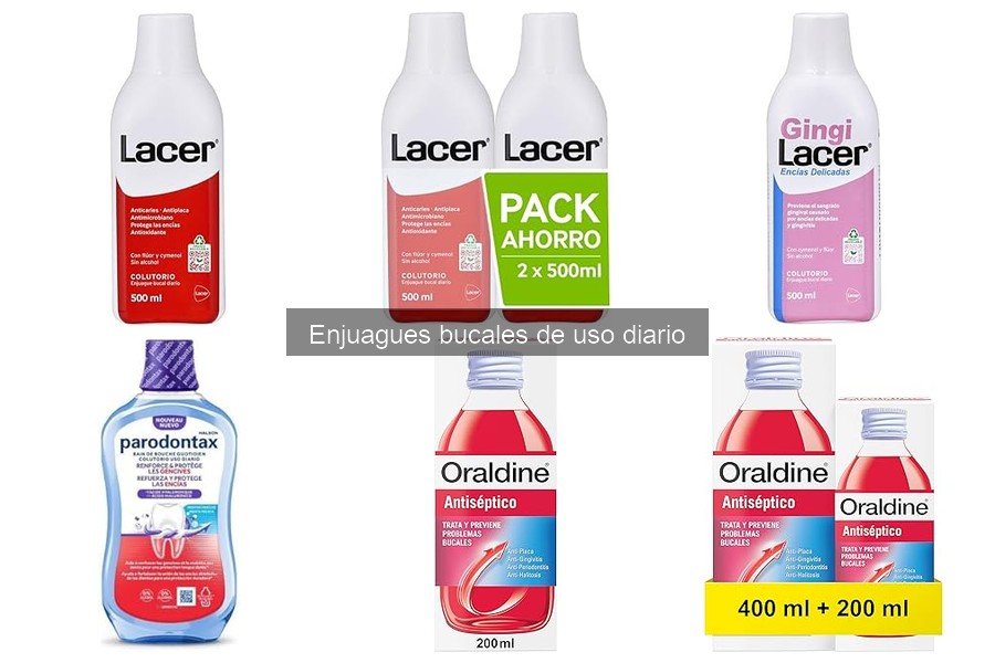 Alternativas a enjuagues bucales para una higiene efectiva