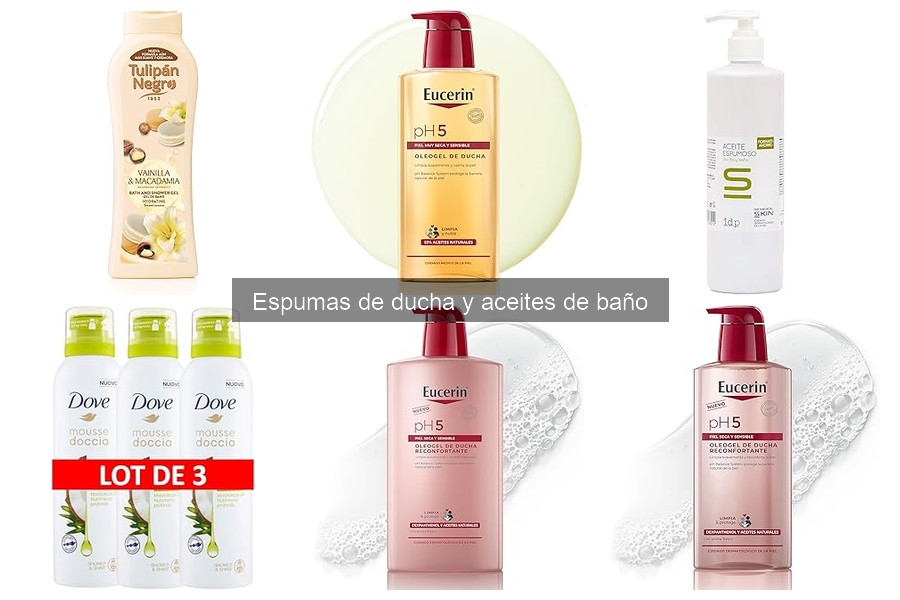 Alternativas a Espumas de Ducha para Pieles Sensibles