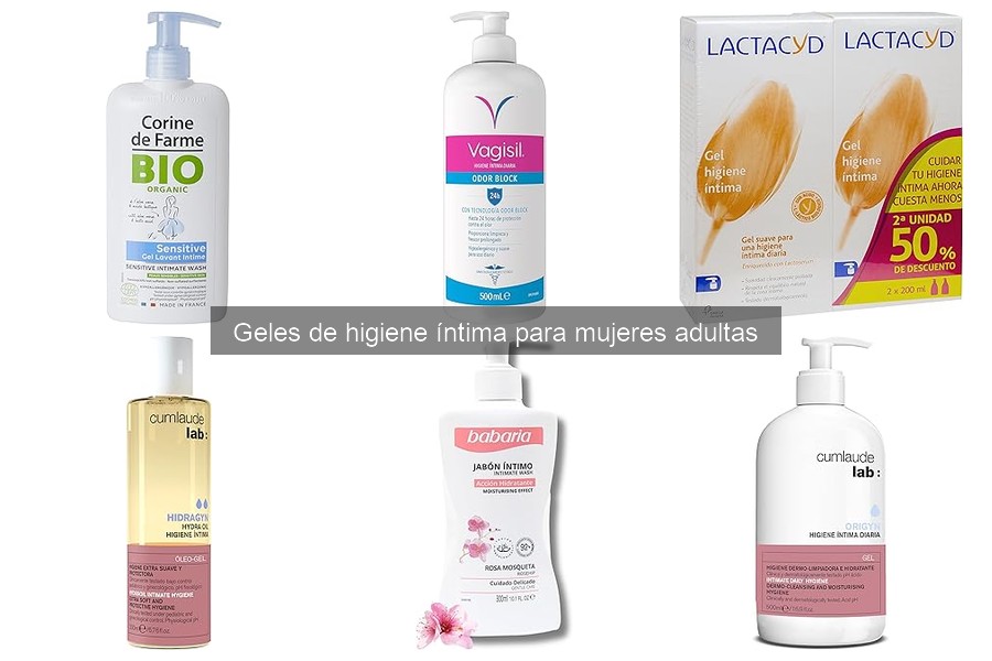 Alternativas a geles de higiene íntima para el cuidado personal