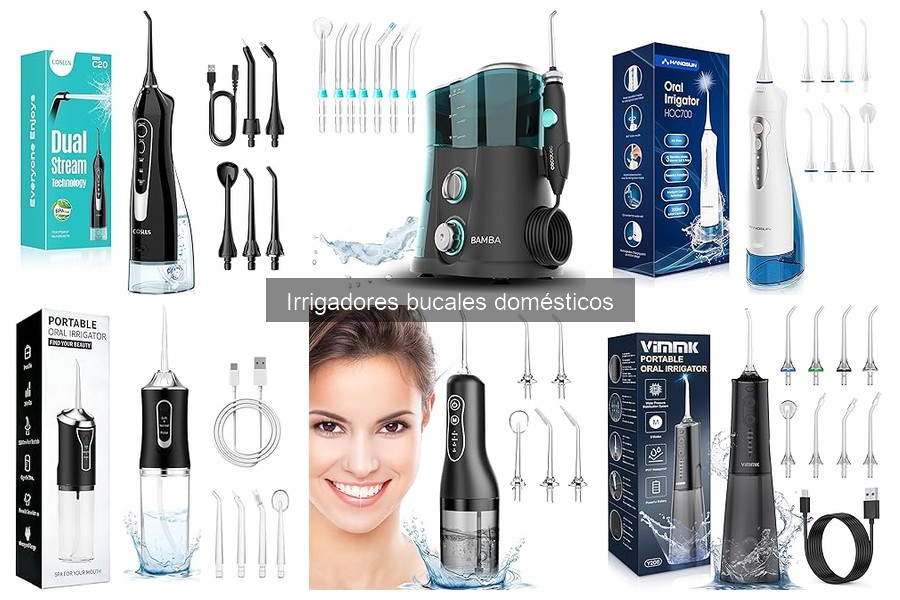 Alternativas a irrigadores bucales para higiene dental