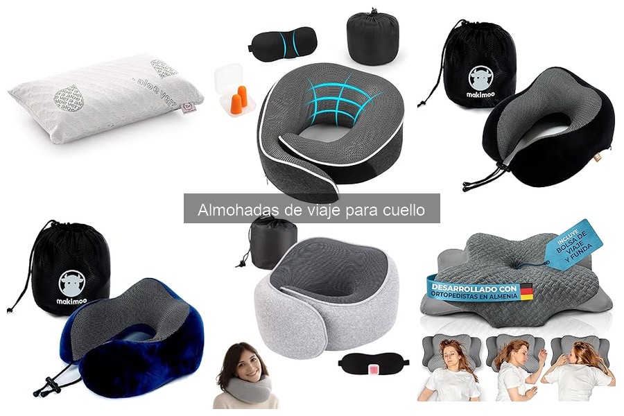 Alternativas a las almohadas de viaje: opciones innovadoras
