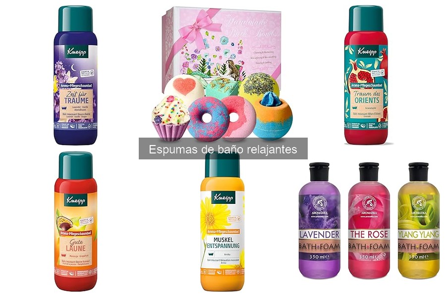 ** Alternativas a las espumas de baño relajantes: ¡descubre más!