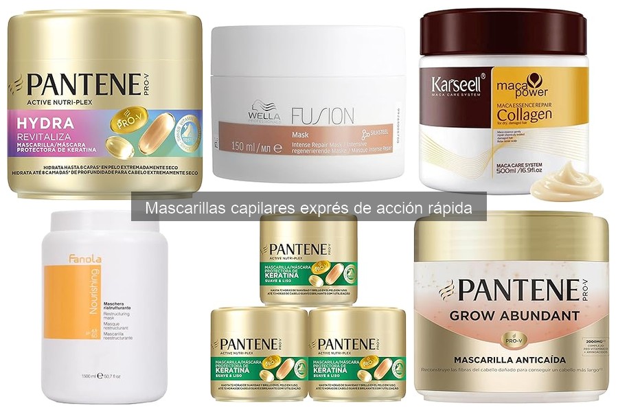 Alternativas a las mascarillas capilares exprés que funcionan