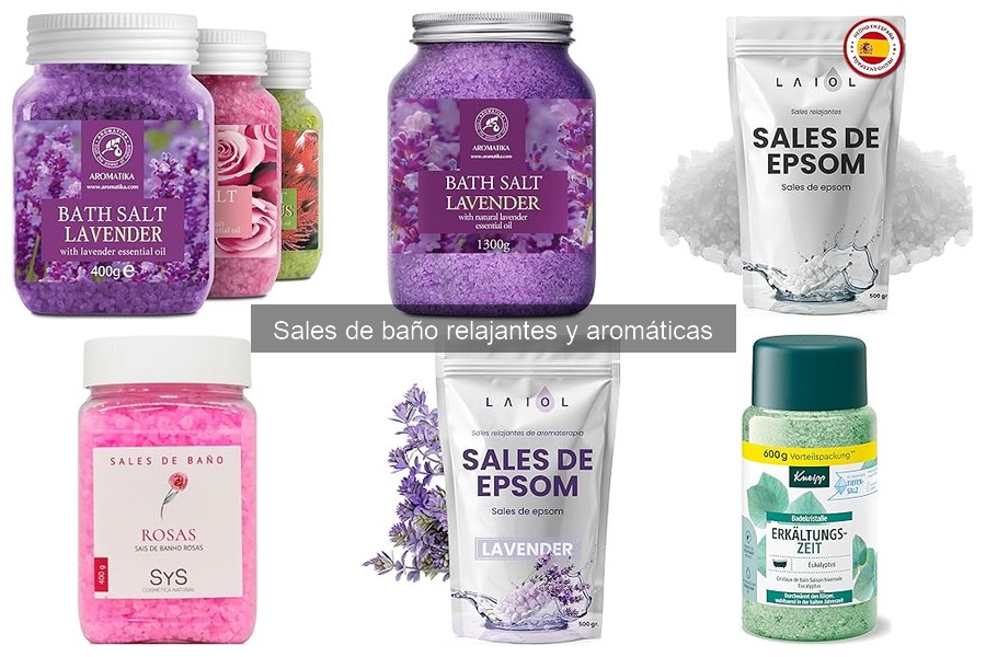 Alternativas a las Sales de Baño para Relajación