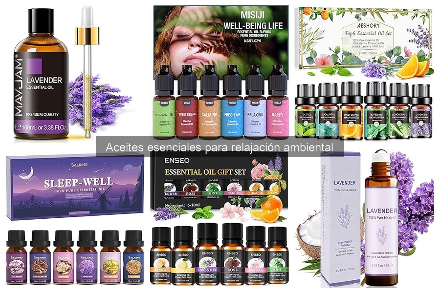 Alternativas a los aceites esenciales para la relajación
