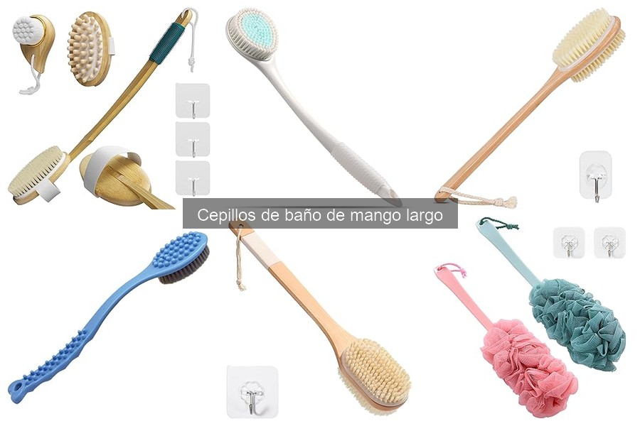Alternativas a los Cepillos de Baño de Mango Largo
