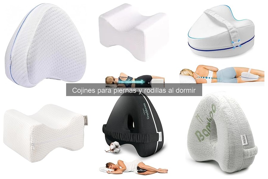 Alternativas a los cojines para piernas y rodillas al dormir