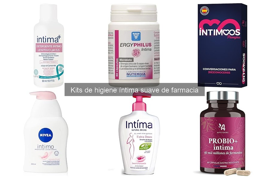 Alternativas a los kits de higiene íntima suave de farmacia