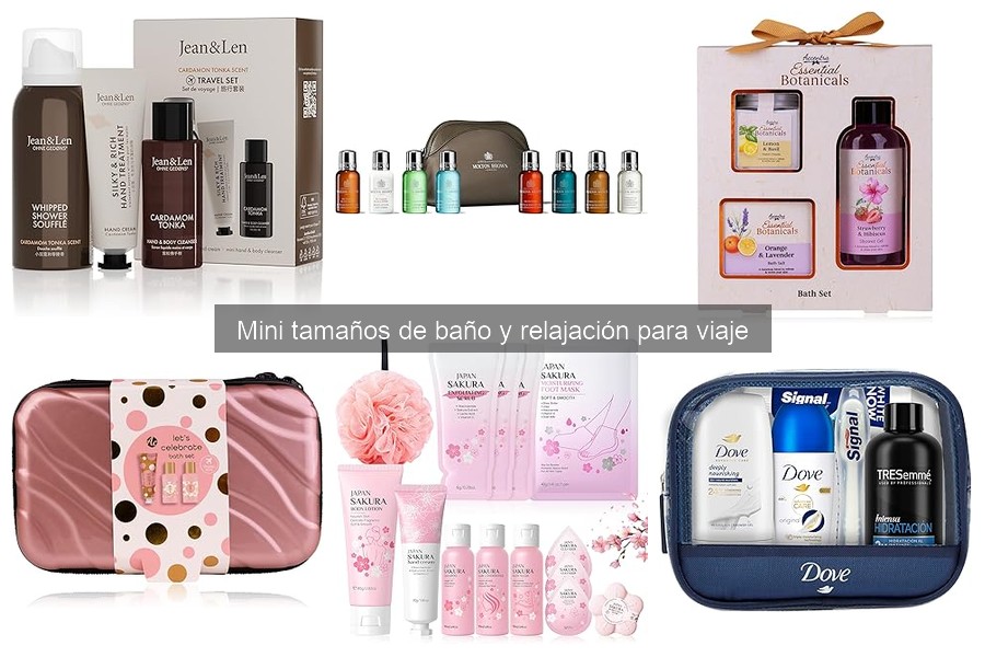 Alternativas a Mini Tamaños de Baño para Viajar