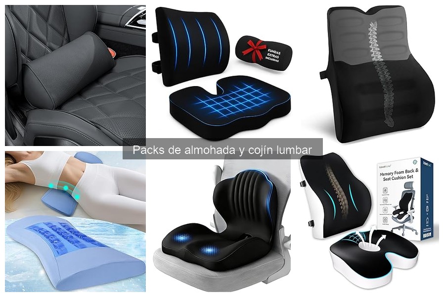 Alternativas a Packs de Almohada y Cojín Lumbar