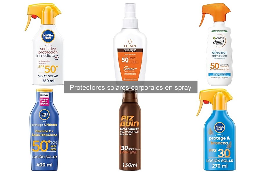 Alternativas a protectores solares en spray: opciones efectivas