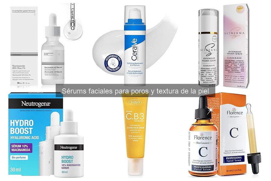 Alternativas a sérums faciales para mejorar la textura de la piel