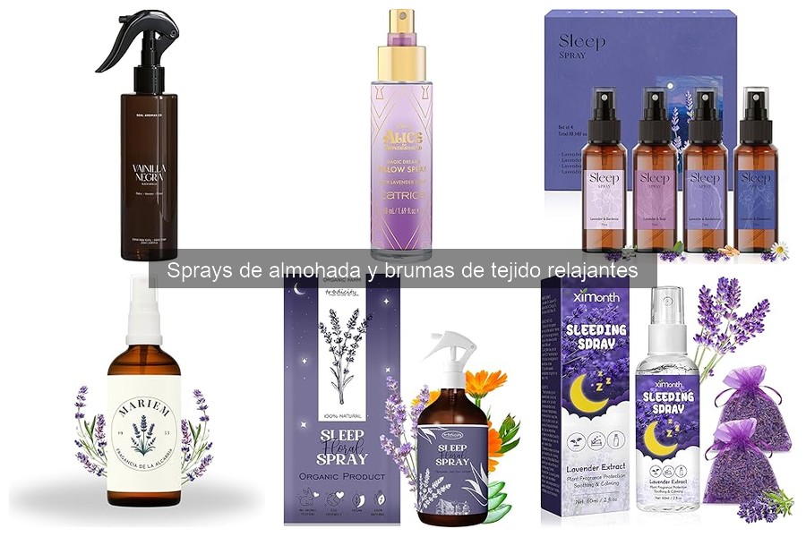 Alternativas a Spray de Almohada para Mejorar el Sueño