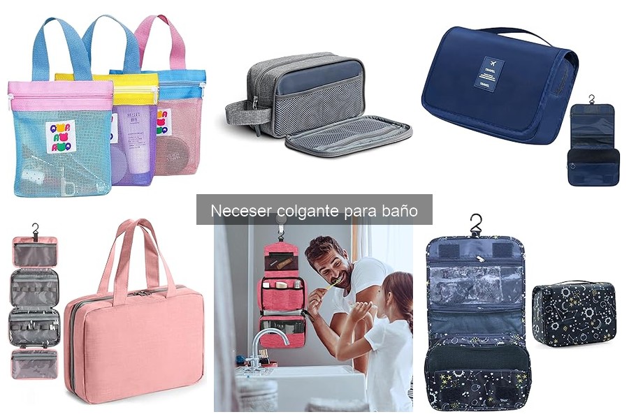Alternativas al Neceser Colgante para Baño: Organiza tu Espacio