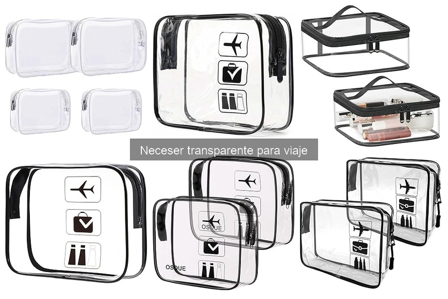 Alternativas al Neceser Transparente para Viaje