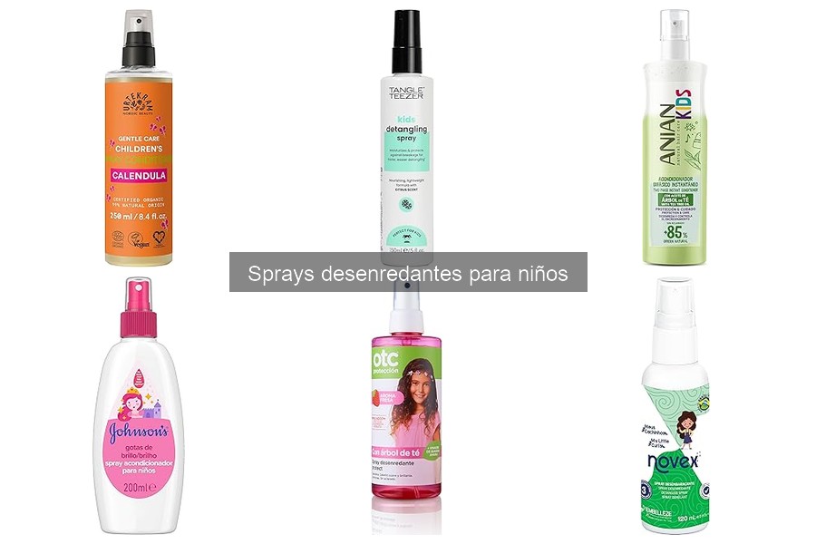 Alternativas Caseras a Sprays Desenredantes para Niños