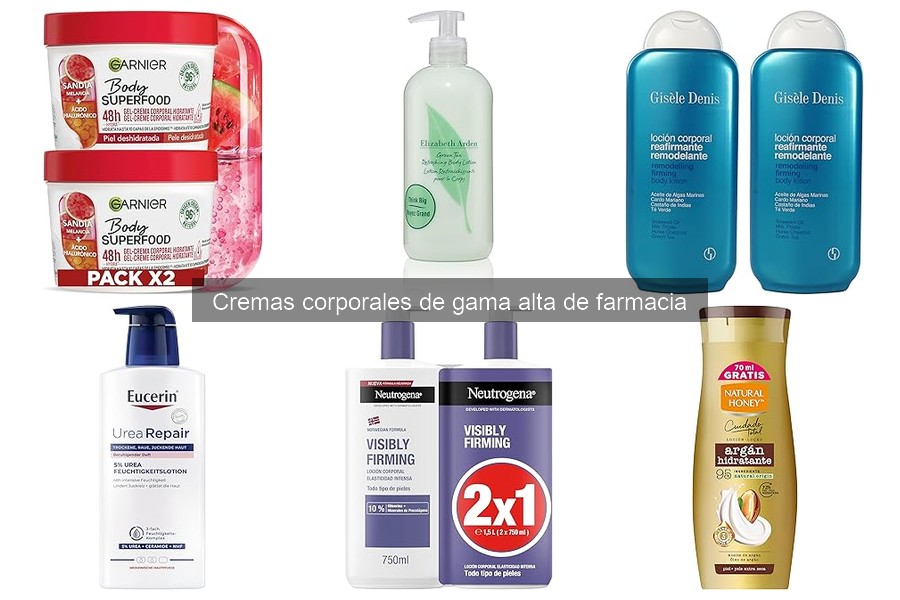 Alternativas económicas a cremas corporales de gama alta
