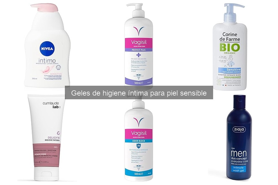 Alternativas naturales a geles de higiene íntima sensible