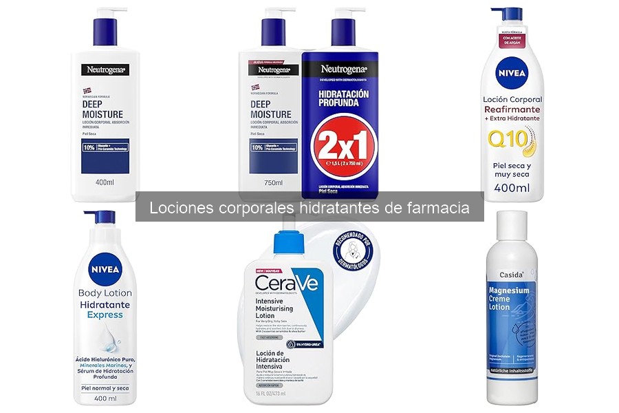 Alternativas naturales a lociones hidratantes de farmacia