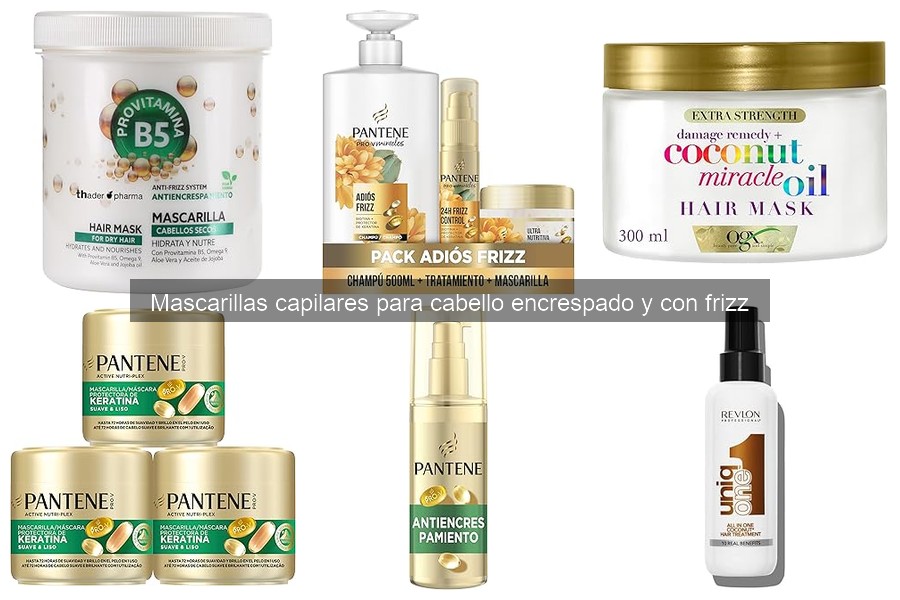 Alternativas Naturales a Mascarillas Capilares para el Frizz