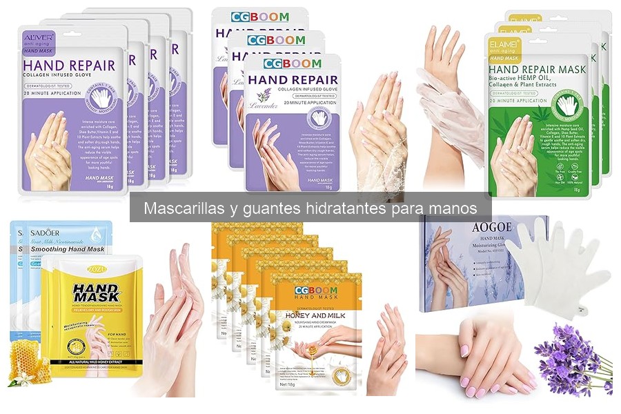 Alternativas naturales a mascarillas hidratantes para manos