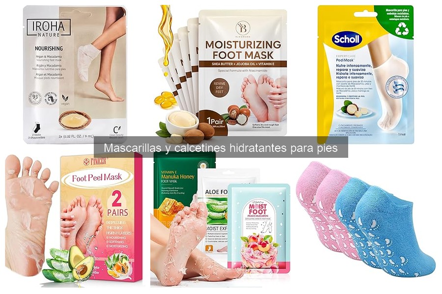 Alternativas naturales a mascarillas hidratantes para pies