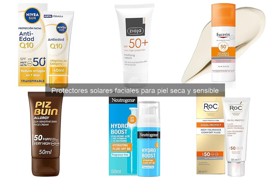 Alternativas naturales a protectores solares para piel seca