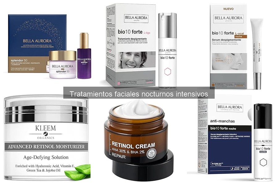 Alternativas Naturales a Tratamientos Faciales Nocturnos Intensivos