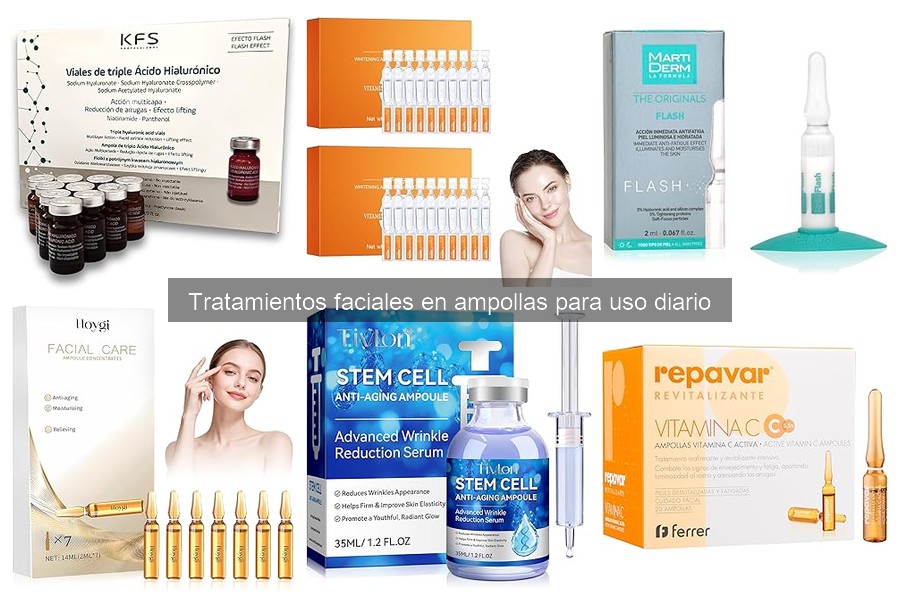 Ampollas faciales para hombres: ¿diferencias en formulaciones?