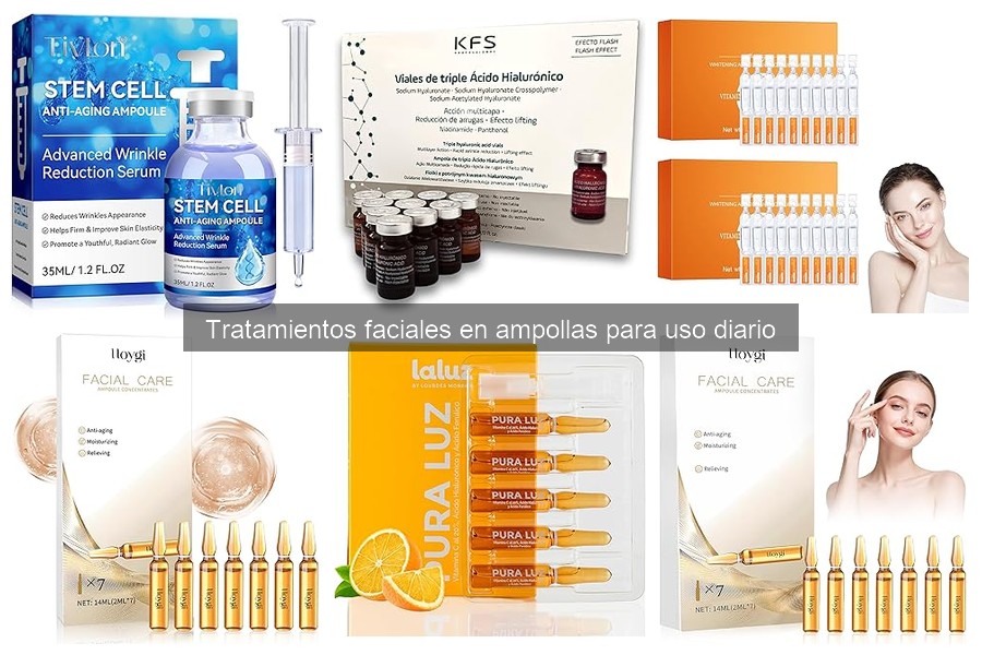 Ampollas faciales vs sueros: ¿cuál elegir para tu piel?