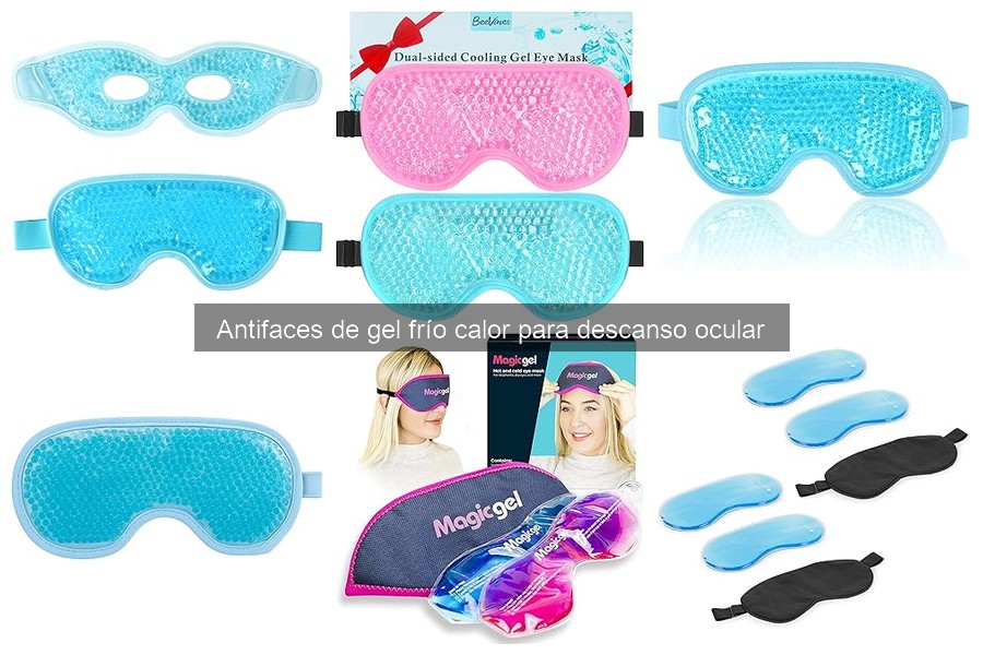 Antifaces de gel frío calor: Beneficios y características
