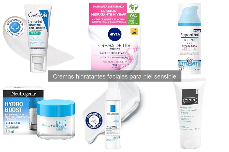 Beneficios de las Cremas Hidratantes Faciales para Piel Sensible