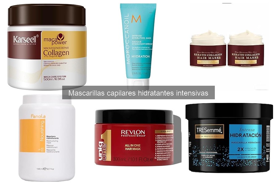 Beneficios de las mascarillas capilares hidratantes intensivas