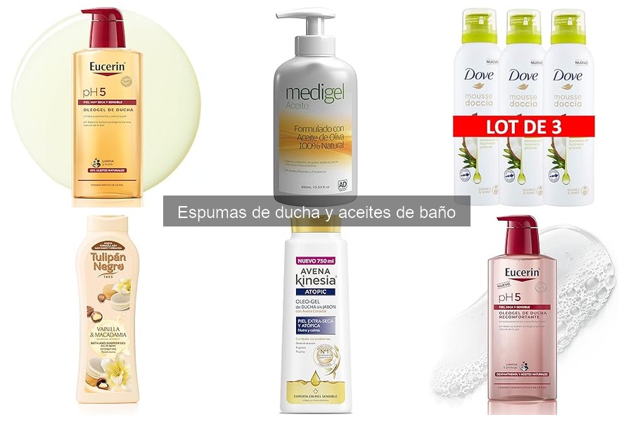 Beneficios de los aceites de baño para la piel y bienestar