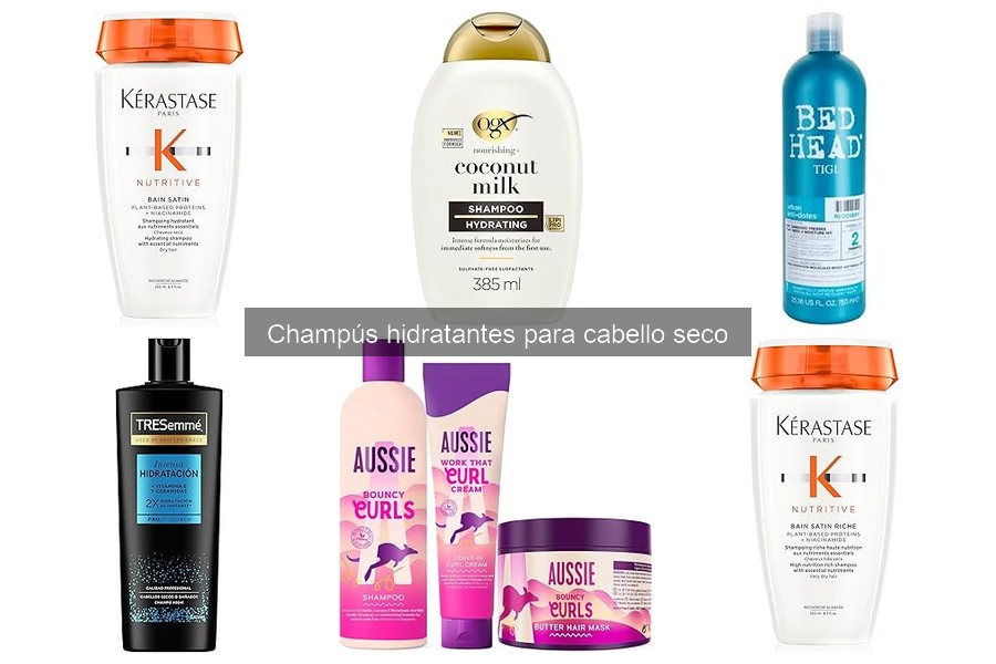 Beneficios de los champús hidratantes para cabello seco