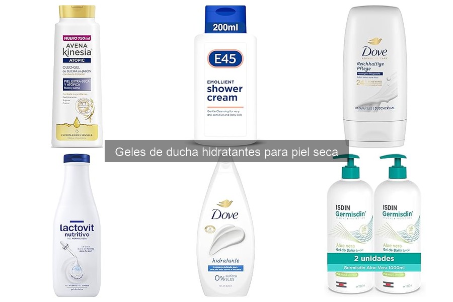 Beneficios de los Geles de Ducha Hidratantes para Piel Seca