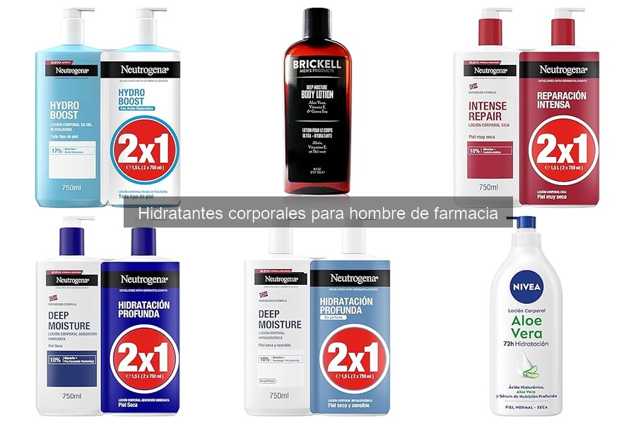 Beneficios de los Hidratantes Corporales para Hombres