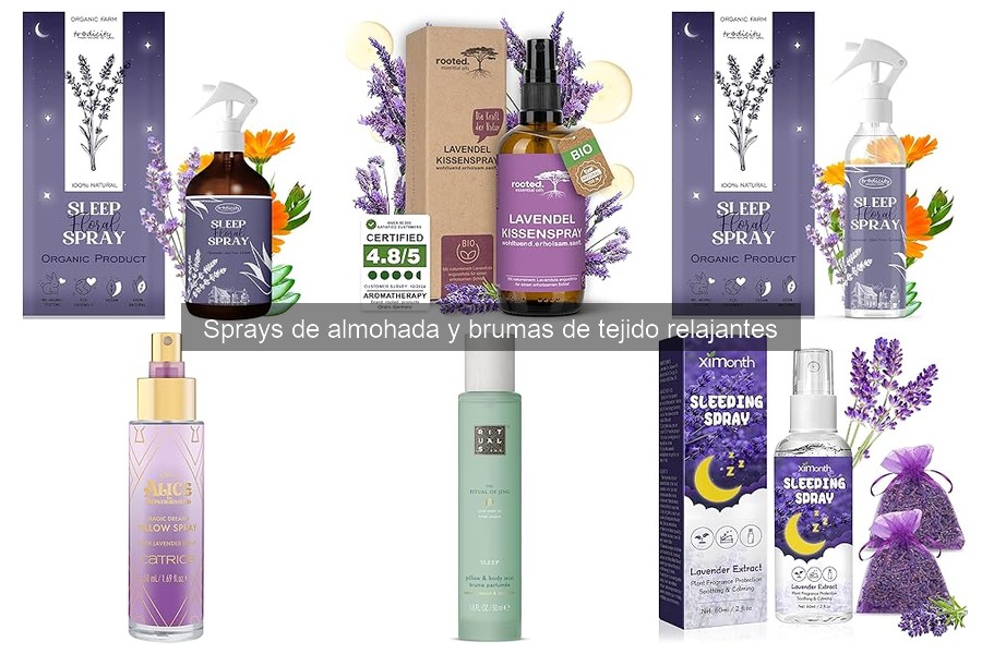 Beneficios de los sprays de almohada para un sueño mejor
